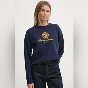 Polo Ralph Lauren Logo Crest Fleece Sweatshirt